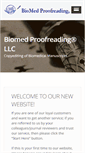Mobile Screenshot of biomedproofreading.com